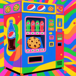 Stuck in the vending machine