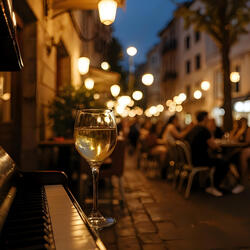 Midnight Café Serenade