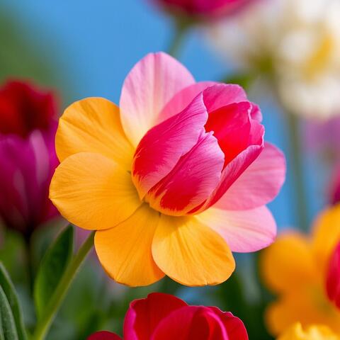 AGUA DEL RIO Y LA FLOR