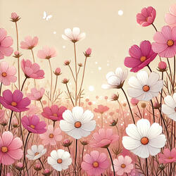 Whisper of the Autumn Cherry Blossoms