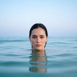 Água salgada que acalma