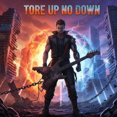 TORE UP NO DOWN