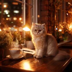 Cozy Night Cafe