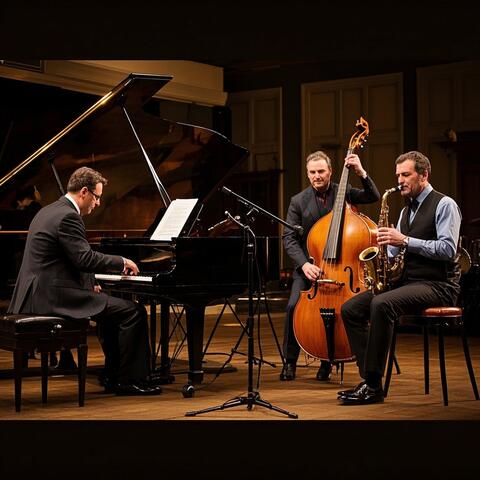 He's closing his eyes in a nice lounge.