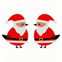 Christmas birds