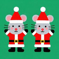 Mouses of santa