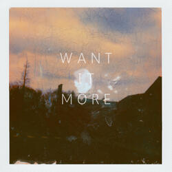 I WANT IT MORE