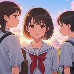 朝日を浴びて 始まる今日