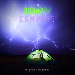 Rain On Canvas With Thunder (Seamless)