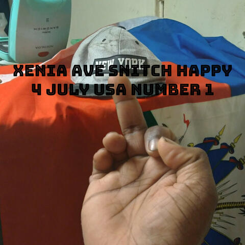 XENIA AVE SNITCH HAPPY 4 JULY USA NUMBER 1