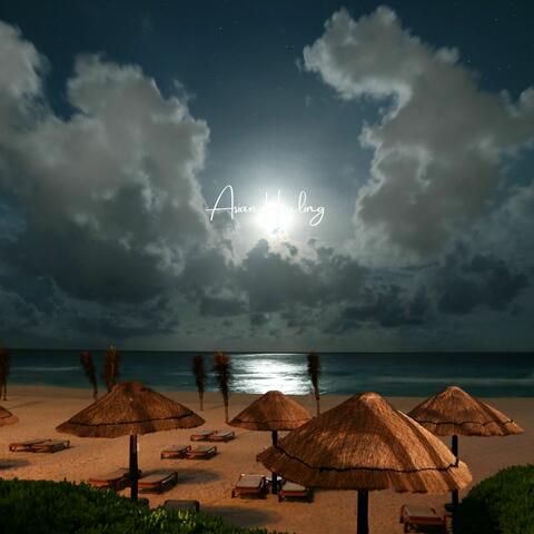 Relaxing tropical wave sound for deep sleep (1/f fluctuation)