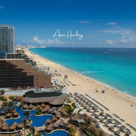 Spectacular ocean views and the gentle sound of waves (1/f fluctuation)