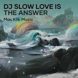 Dj Slow adem Love Is the Answer