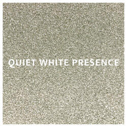 Quiet white presence