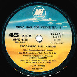 Trocadero Bleu Citron