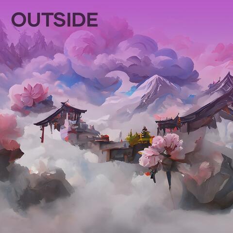 Outside