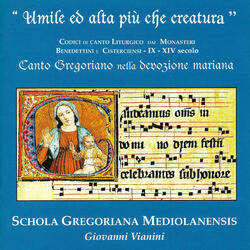 Inno: Ave Maris Stella (H1 - Inno del vespro, IX sec.)