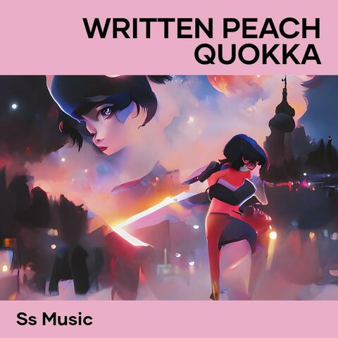 Written Peach Quokka