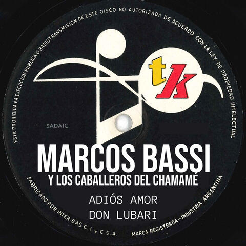 Adiós Amor / Don Lubari