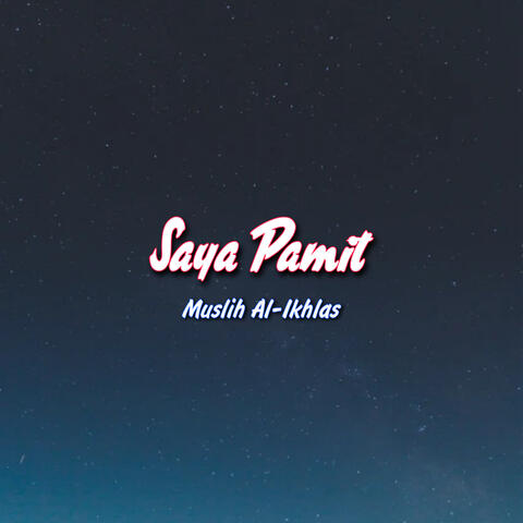 Saya Pamit