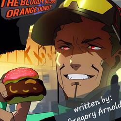 Bloody Blood Orange Doughnut