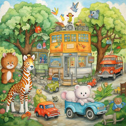 Animals in Circles