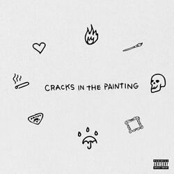 cracks in the painting