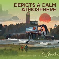 Depicts a Calm Atmosphere