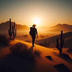 Walking Thru The desert