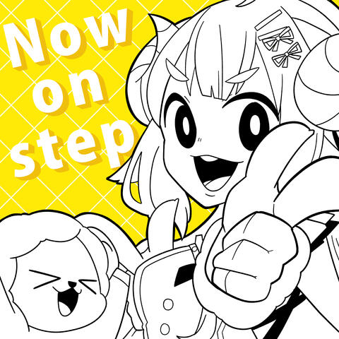 Now on step