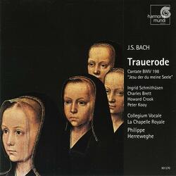Trauerode, BWV 198: Aria (S) "Verstummt!"