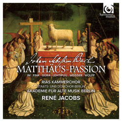 Matthäus-Passion: Erster Teil, 19. Recitativo a doi Cori (Tenor) O Schmerz! hier zittert das gequälte Herz