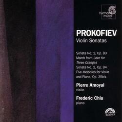 Five Melodies, Op. 35bis: IV. Allegretto leggero e scherzando (To Pawel Kochanski)