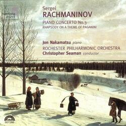 Rhapsody on a Theme of Paganini: Variations XVIII-XXI