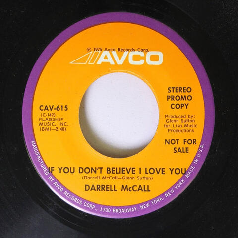 If You Don't Believe I Love You