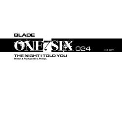 The night i told you