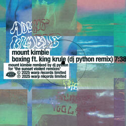 Boxing feat. King Krule