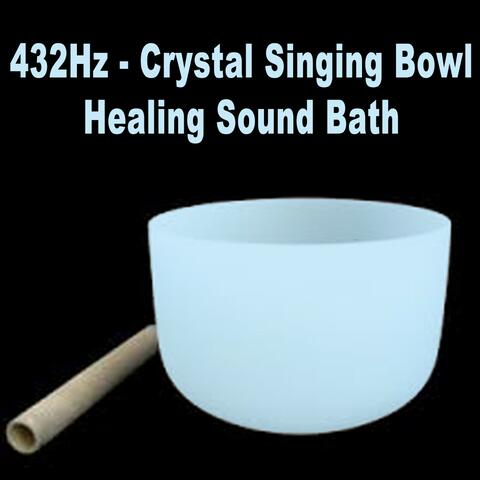 432Hz Crystal Singing Bowl Healing Sound Bath