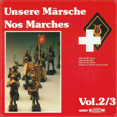 Unsere Märsche: Vol. 2/3