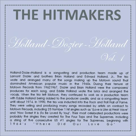 Hits of Holland - Dozier - Holland, Vol.1