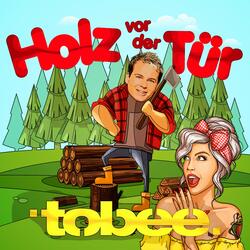 Holz vor der Tür