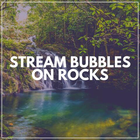 Stream Bubbles on Rocks