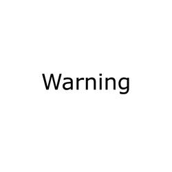 Warning