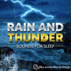 Rain Sounds on Window with Thunder for Studying, Sleeping, Focus White Noise Loop (No Fade)