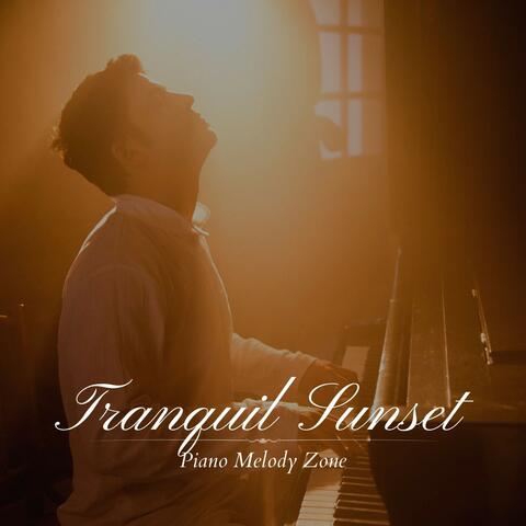 Tranquil Sunset: Peaceful Piano Instrumentals