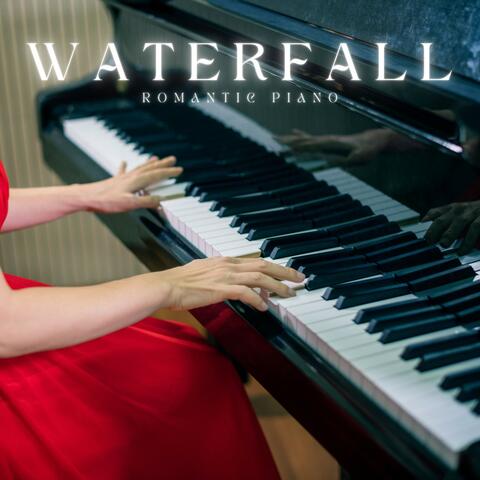 Waterfall: Calm Piano Music