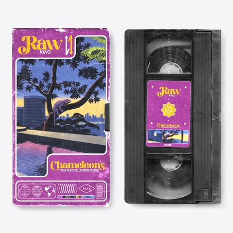 Raw King: Chameleon's Textured Landscapes