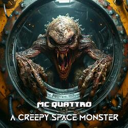 A creepy space monster