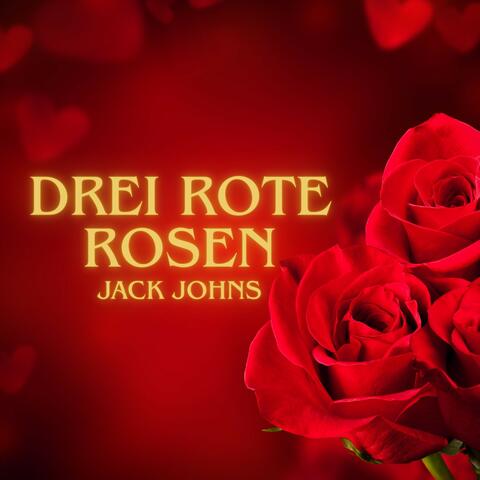 Drei rote Rosen
