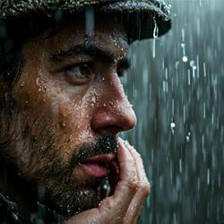 К дождю прижался я щекой